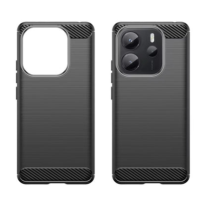 Case for Xiaomi Redmi Note 14S, Techsuit, Carbon, Black