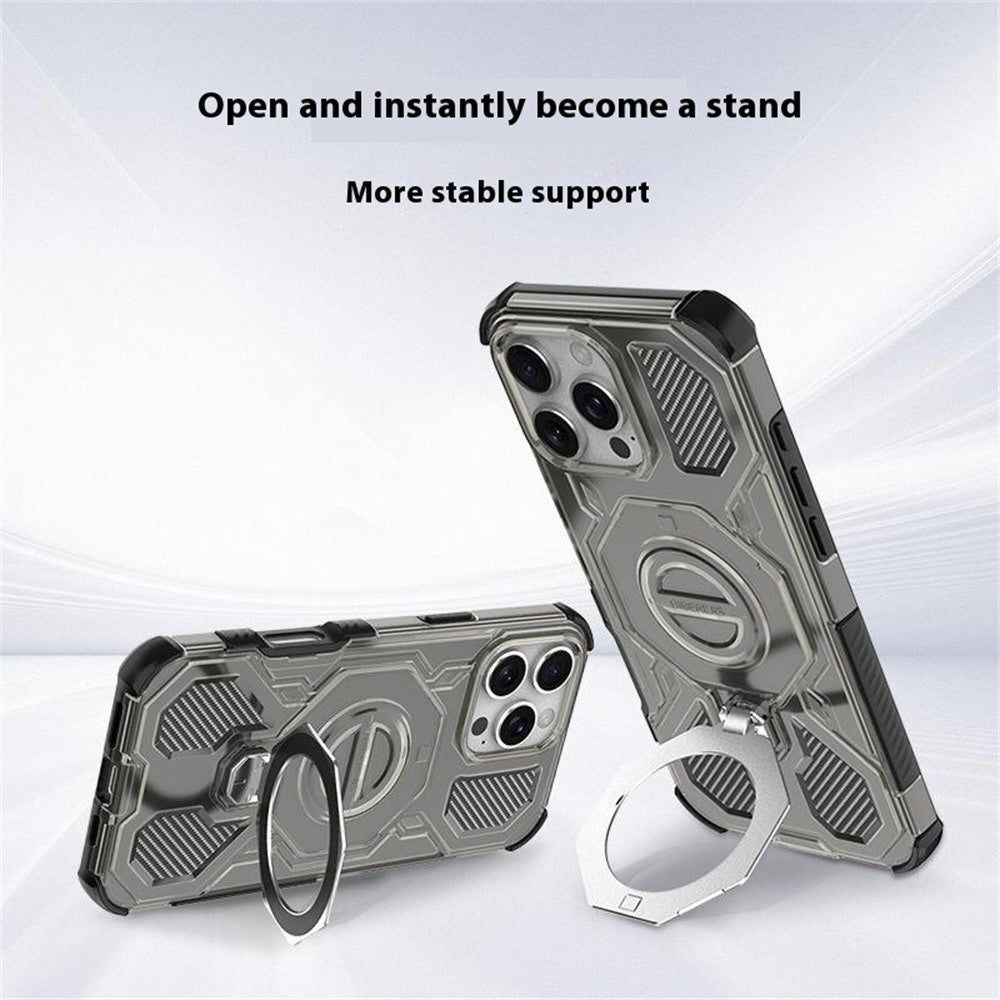 Θήκη για Xiaomi Redmi Note 15 Pro 4G, Techsuit, Carbon Shield Pro, Μαύρη