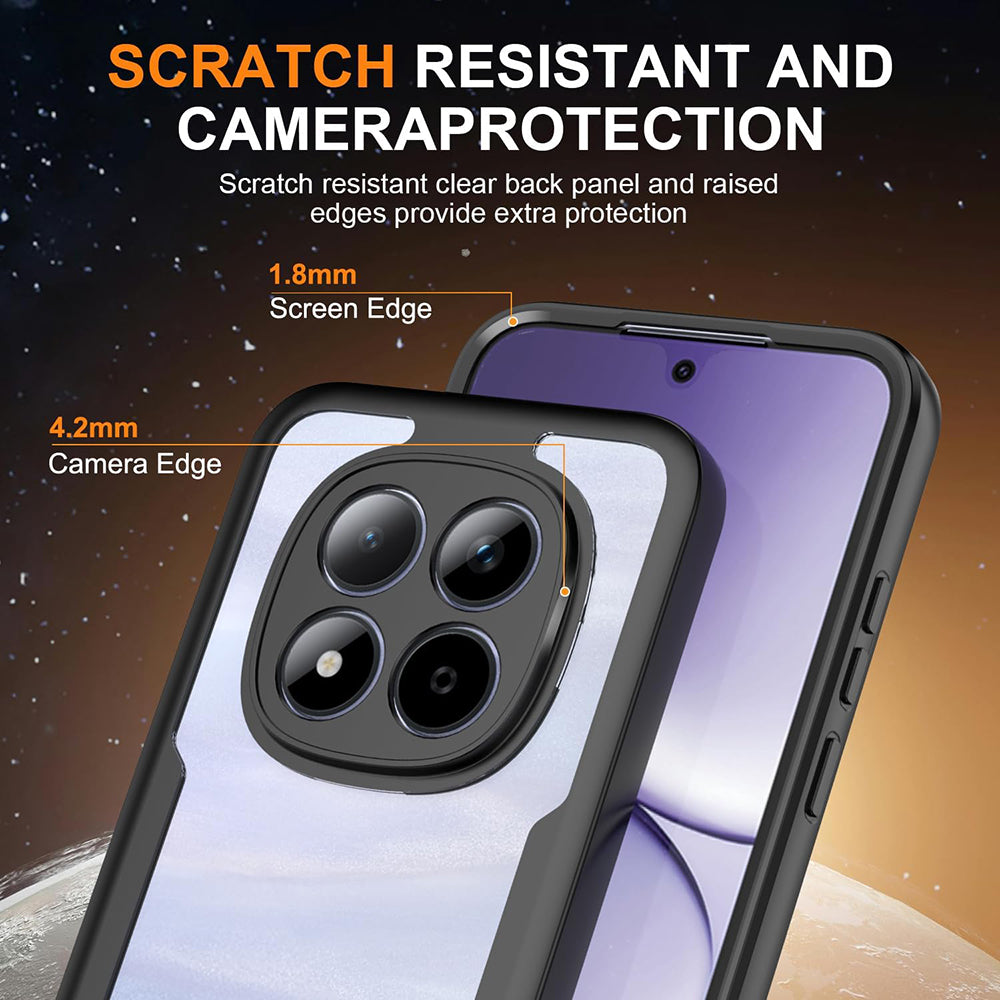 Θήκη για Xiaomi Redmi Note 15 Pro 4G, Techsuit, ColorVerse 360, Μαύρη