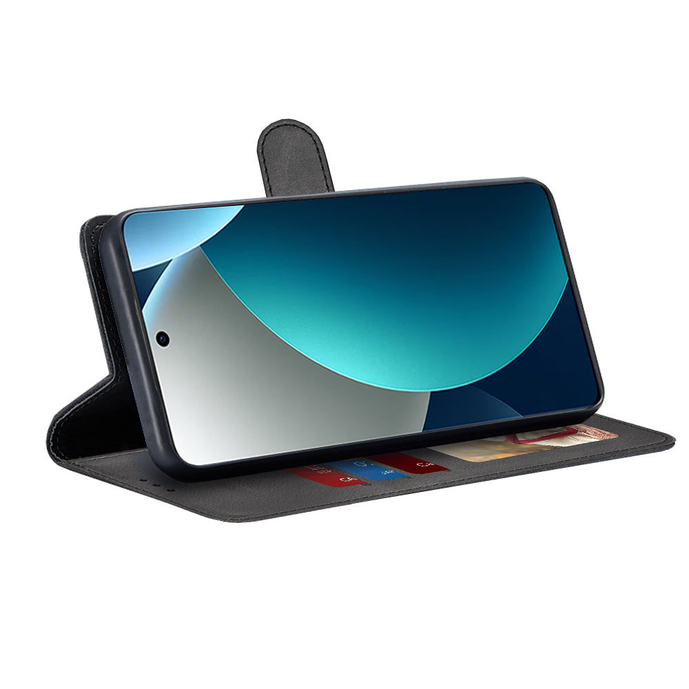 Θήκη για Xiaomi Redmi Note 15 Pro 4G, Techsuit, Diary Book, Μαύρη