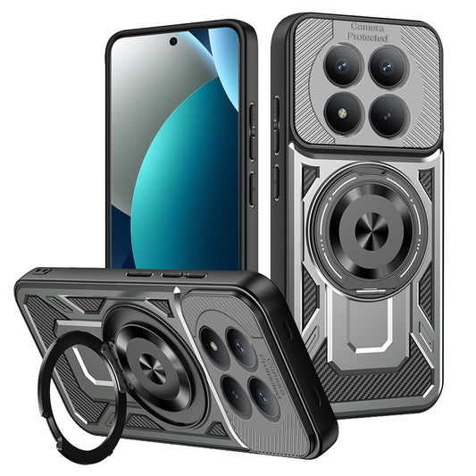 Θήκη για Xiaomi Redmi Note 15 Pro 4G, Techsuit, RuggedCam, Γκρι