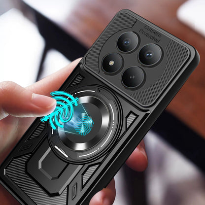 Θήκη για Xiaomi Redmi Note 15 Pro 4G, Techsuit, RuggedCam, Μαύρη