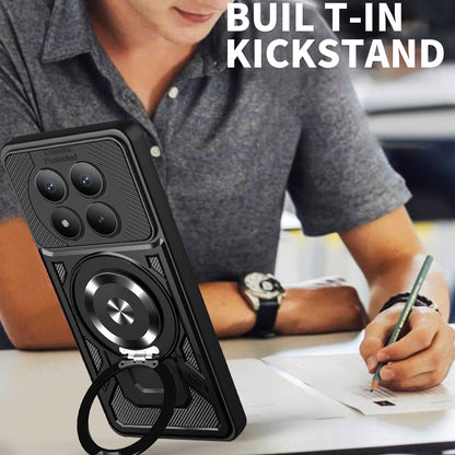 Θήκη για Xiaomi Redmi Note 15 Pro 4G, Techsuit, RuggedCam, Μαύρη