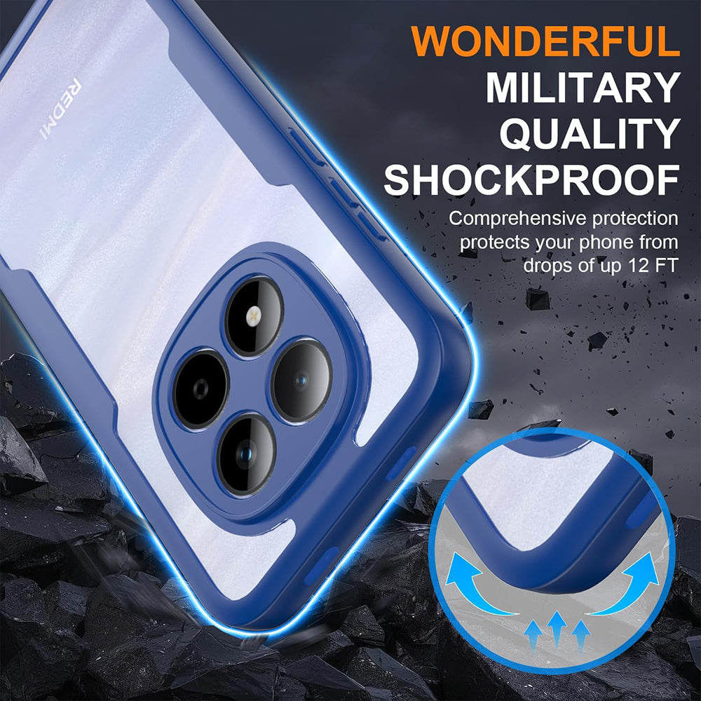 Case for Xiaomi Redmi Note 15 Pro 5G, Techsuit, ColorVerse 360, Blue