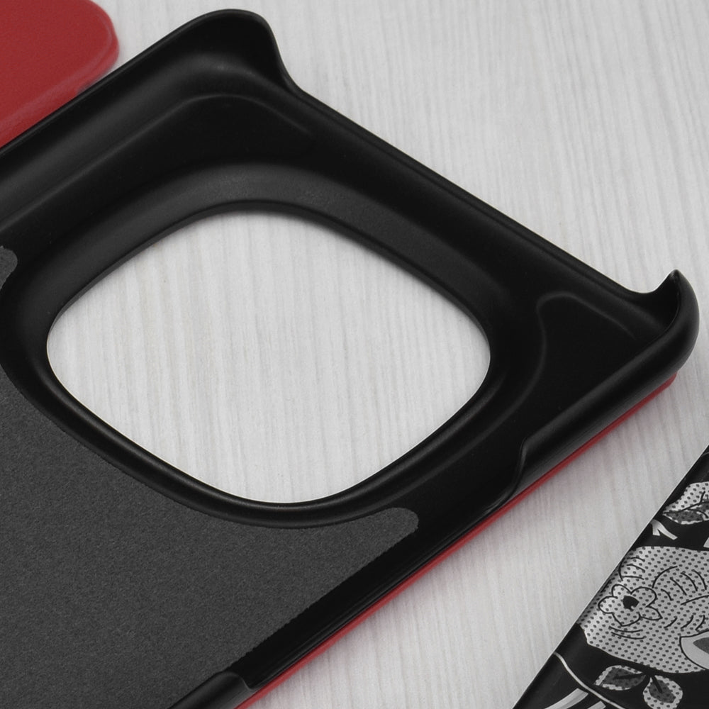 Θήκη για Xiaomi Redmi Note 15 Pro 5G, Techsuit, eFold, Κόκκινη
