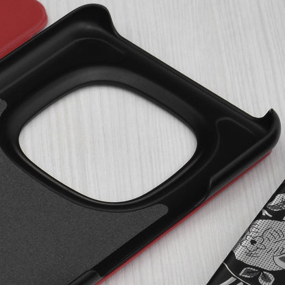 Θήκη για Xiaomi Redmi Note 15 Pro 5G, Techsuit, eFold, Κόκκινη