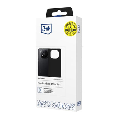 Θήκη για Xiaomi Redmi Note 15 Pro+ 5G, 3MK, Pro, Ματ Μαύρη