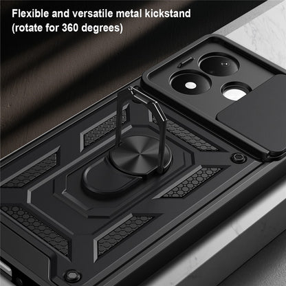 Case for Xiaomi Redmi Note 17 4G / Note 17 5G, Techsuit, CamShield, Rose Gold