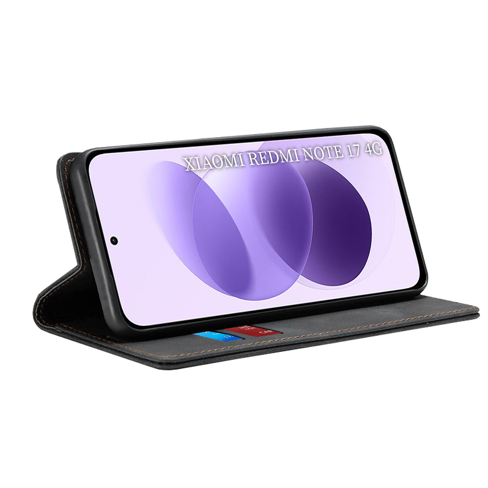 Θήκη για Xiaomi Redmi Note 17 4G / Note 17 5G, Techsuit, Confy, Μαύρη