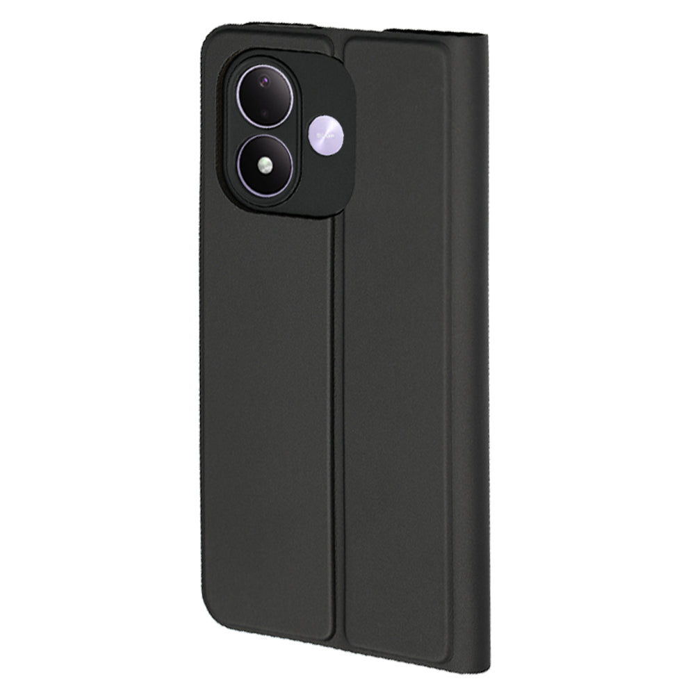 Θήκη για Xiaomi Redmi Note 17 4G / Note 17 5G, Techsuit, Magskin Book, Μαύρη