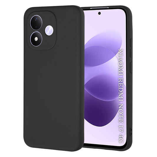 Θήκη για Xiaomi Redmi Note 17 4G / Note 17 5G, Techsuit, SoftFlex, Μαύρο