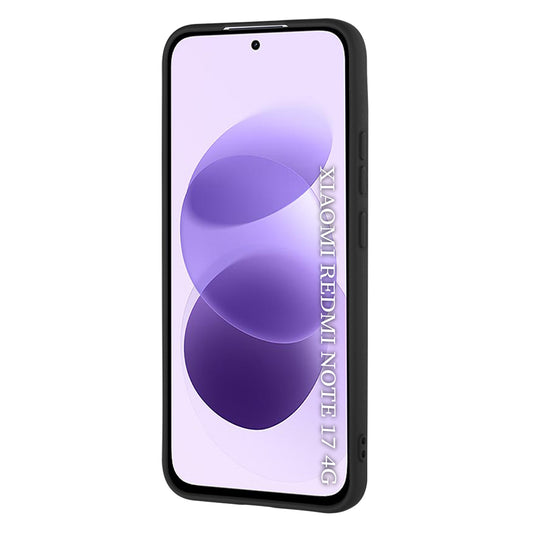 Θήκη για Xiaomi Redmi Note 17 4G / Note 17 5G, Techsuit, SoftFlex, Μαύρο