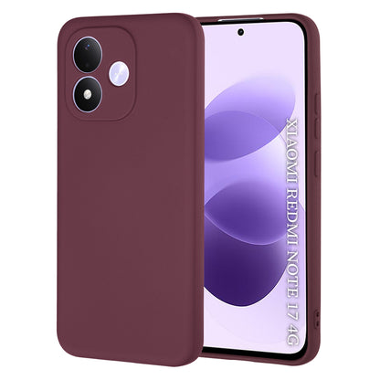 Θήκη για Xiaomi Redmi Note 17 4G / Note 17 5G, Techsuit, SoftFlex, Μπορντό
