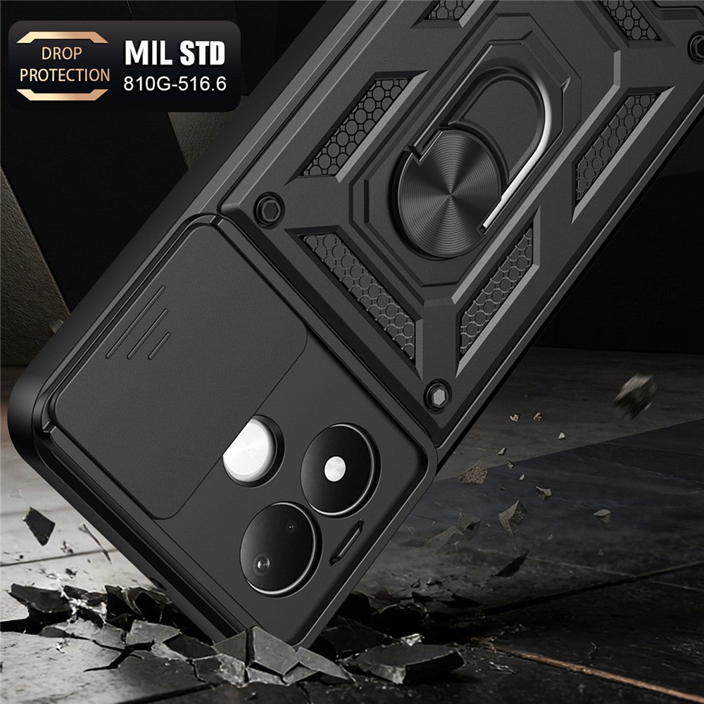 Θήκη για Xiaomi Redmi Note 17 Pro Max, Techsuit, CamShield, Μαύρη