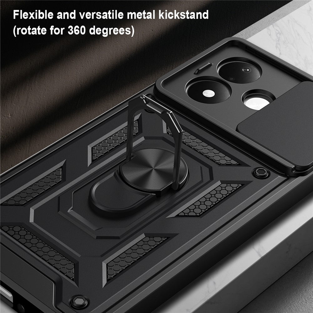 Θήκη για Xiaomi Redmi Note 17 Pro Max, Techsuit, CamShield, Μαύρη