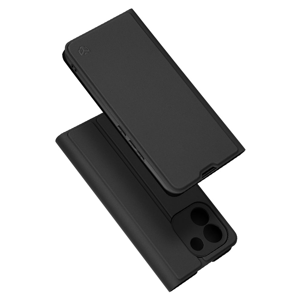 Θήκη για Xiaomi Redmi Note 17 Pro Max, Techsuit, Magskin Book, Μαύρο