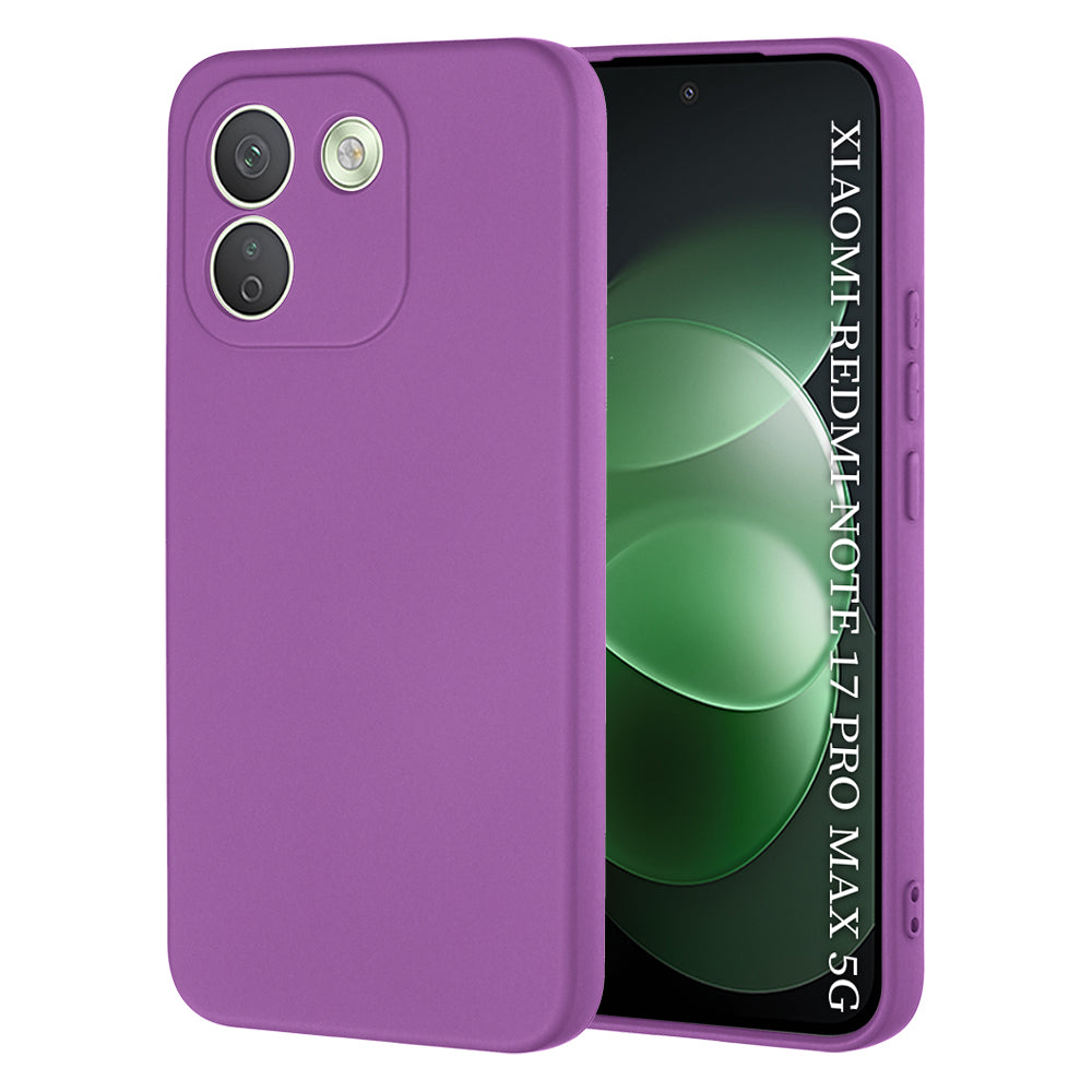 Θήκη για Xiaomi Redmi Note 17 Pro Max, Techsuit, SoftFlex, Μωβ