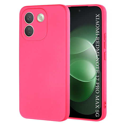 Θήκη για Xiaomi Redmi Note 17 Pro Max, Techsuit, SoftFlex, Σκούρο Ροζ