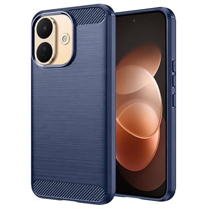 Case for Xiaomi Redmi Note 17 Pro, Techsuit, Carbon, Blue