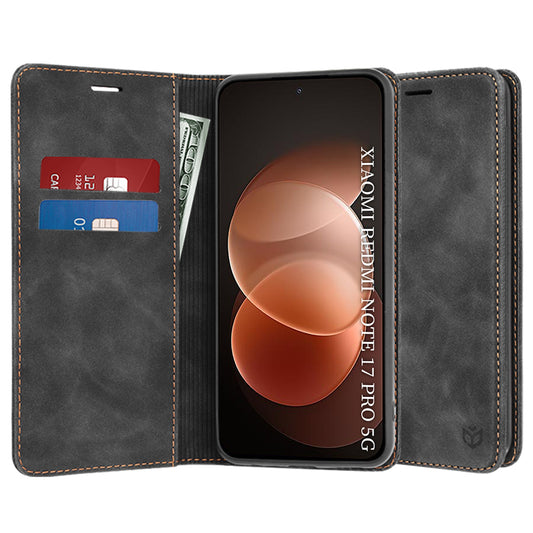 Θήκη για Xiaomi Redmi Note 17 Pro, Techsuit, Confy, Μαύρη