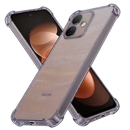 Θήκη για Xiaomi Redmi Note 17 Pro, Techsuit, Ανθεκτική σε Κρούσεις Διαφανής, Καπνιστή