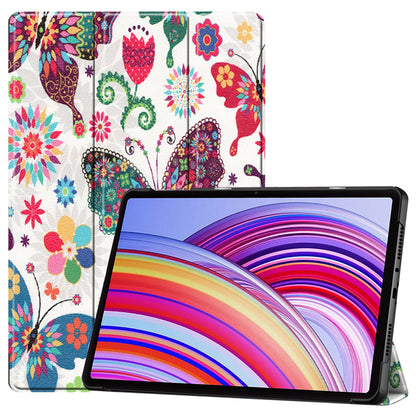 Case for Xiaomi Redmi Pad Pro / Pad / Pad Pro 5G, Techsuit, FoldPro Butterfly, Multicolor