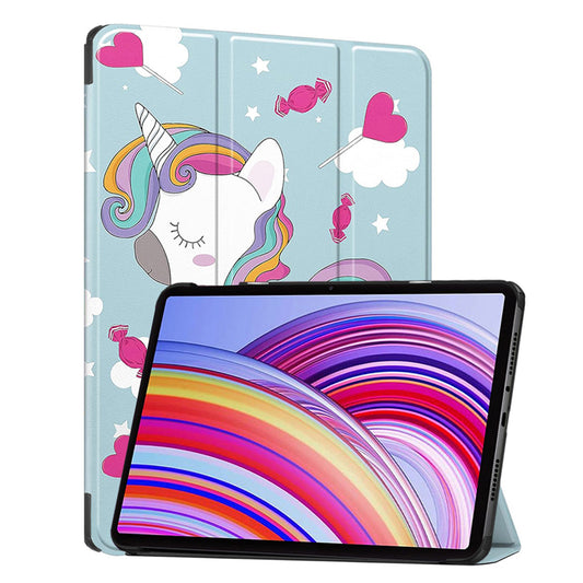 Θήκη για Xiaomi Redmi Pad Pro / Pad / Pad Pro 5G, Techsuit, FoldPro Unicorn, Πολύχρωμο