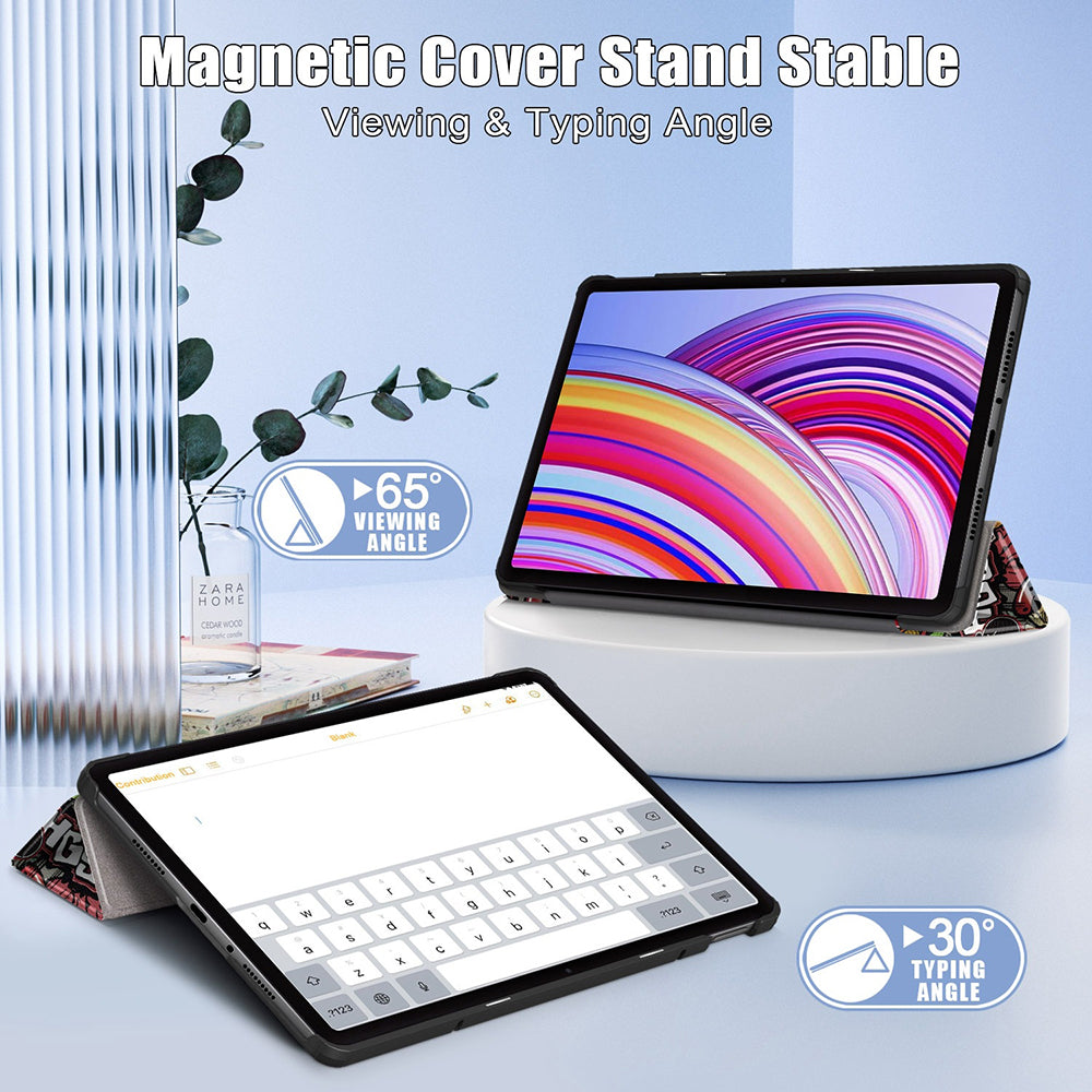 Case for Xiaomi Redmi Pad Pro / Pad / Pad Pro 5G, Techsuit, FoldPro Urban Vibe, Multicolor