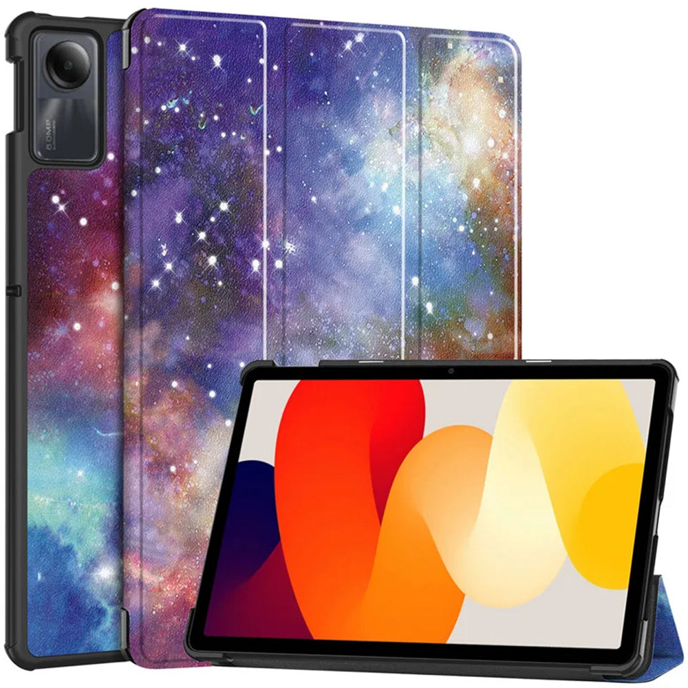 Case for Xiaomi Redmi Pad SE, Techsuit, FoldPro Galaxy, Multicolor