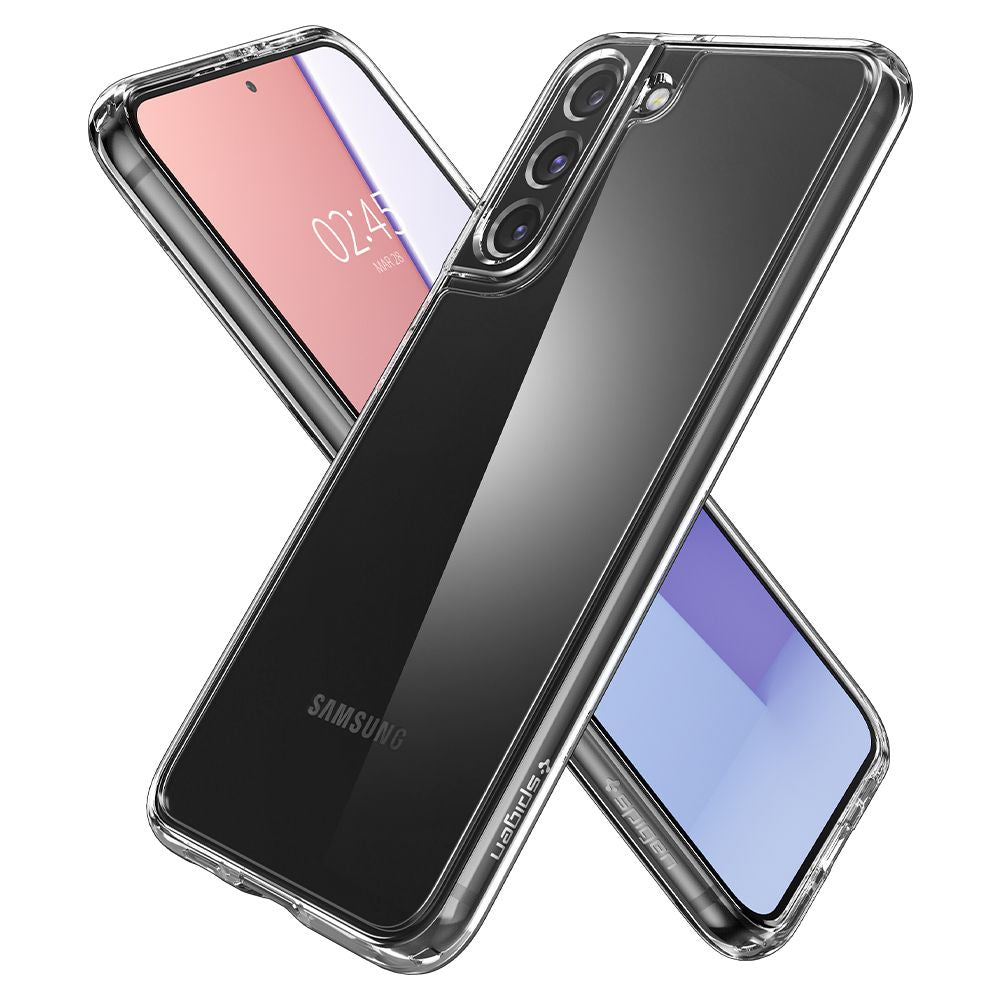 Θήκη για Samsung Galaxy S22 5G S901, Spigen, Ultra Hybrid, Διαφανής ACS03988