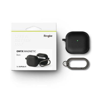 Θήκη Ringke Onyx Magnetic για Apple AirPods 4, Γκρι