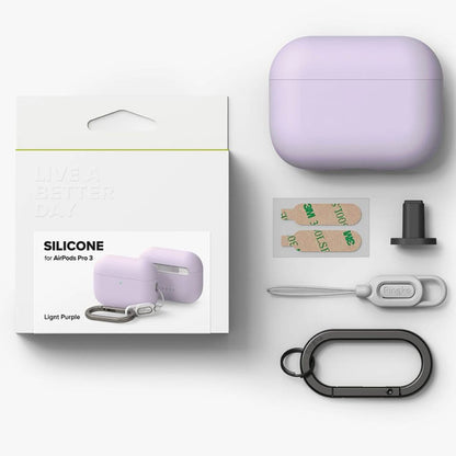 Ringke Case for Apple AirPods 3, Light Purple