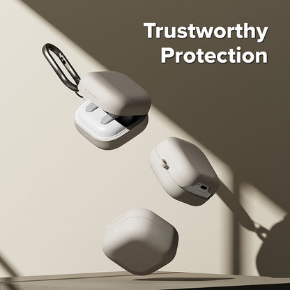 Θήκη Ringke για Samsung Galaxy Buds4 / Buds4 Pro, Κρεμ