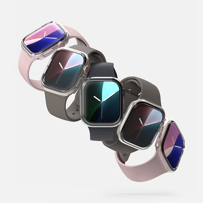Θήκη Ringke Slim για Apple Watch Series 10 / 11 42mm, Σετ 2 τεμαχίων, Μαύρη Ματ / Διαφανής