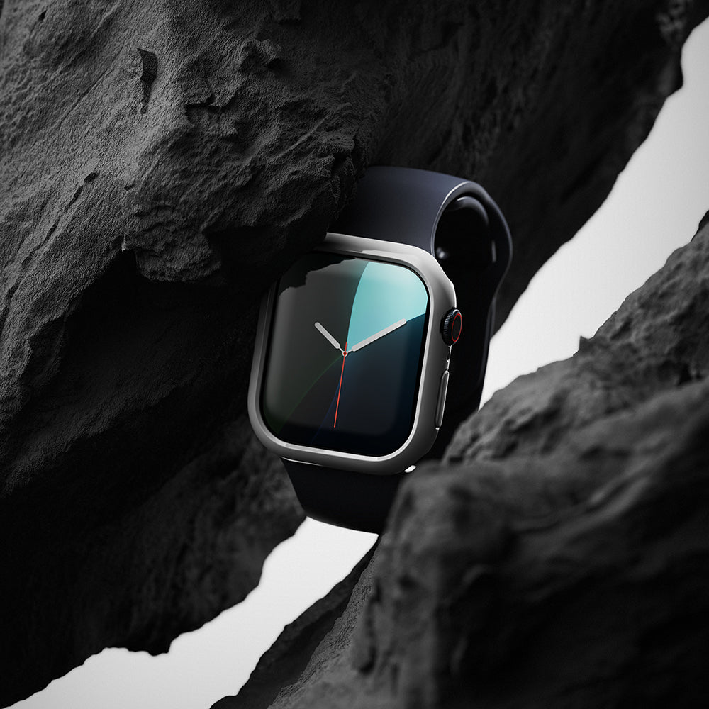 Θήκη Ringke Slim για Apple Watch Series 10 / 11 42mm, Σετ 2 τεμαχίων, Μαύρη Ματ / Διαφανής