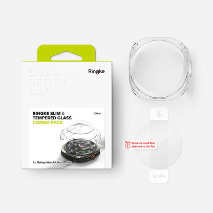 Θήκη Ringke Slim για Samsung Galaxy Watch Ultra, Διαφανής