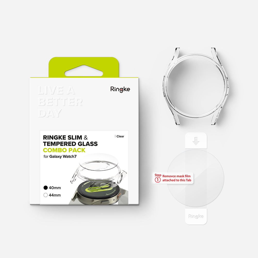 Θήκη Ringke Slim για Samsung Galaxy Watch7 40mm, Διαφανής