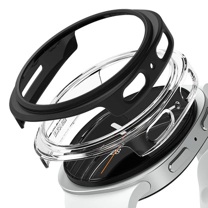 Θήκη Ringke Slim για Samsung Galaxy Watch8 40mm, Σετ 2 τεμαχίων, Μαύρο Ματ