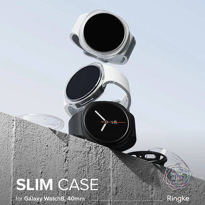 Θήκη Ringke Slim για Samsung Galaxy Watch8 40mm, Σετ 2 τεμαχίων, Διάφανη