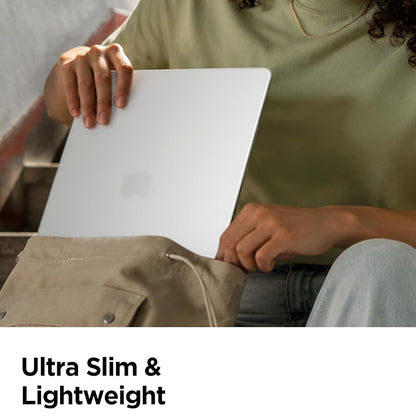 Θήκη Spigen Airskin για Apple MacBook Air 13 ιντσών (2026) / (2025) / (2024) / (2022), Διαφανής Ματ ACS11530