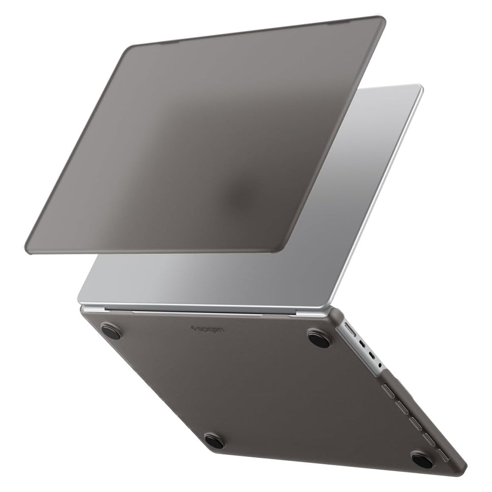 Θήκη Spigen Airskin για Apple MacBook Pro 14 ιντσών (2026) / (2025) / (2023) / (2022) / (2021), Μαύρη Ματ ACS11529