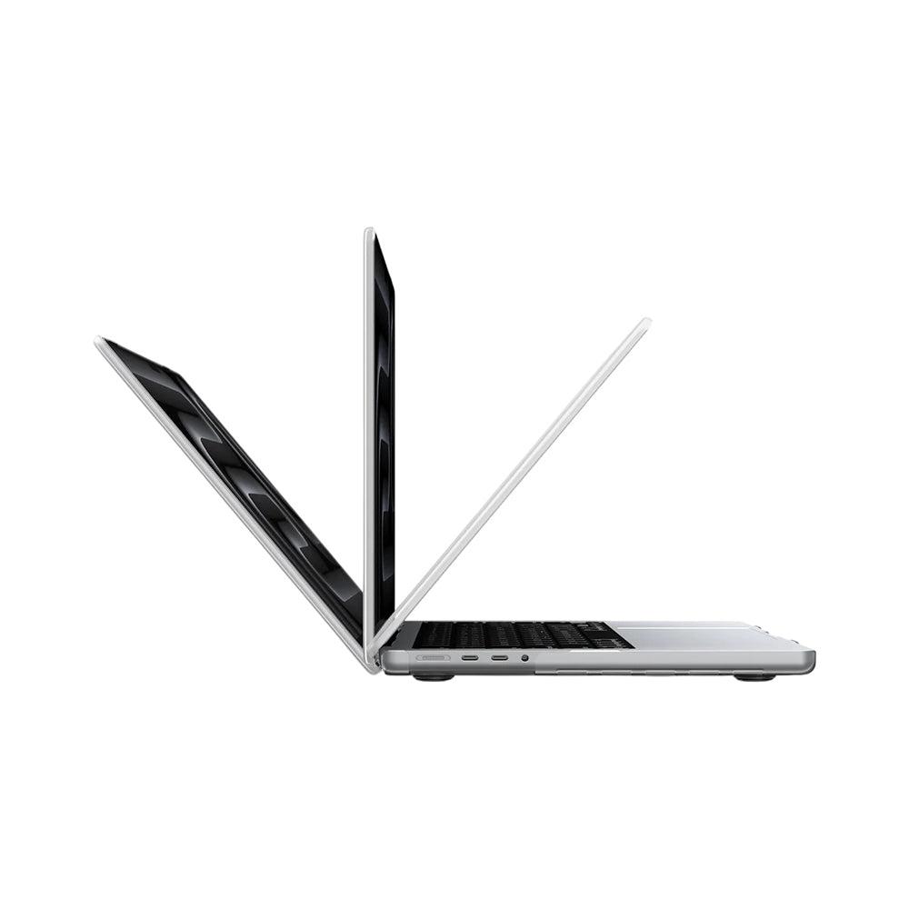 Spigen Airskin Case for Apple MacBook Pro 14inch (2026) / (2025) / (2023) / (2022) / (2021), Satin Transparent ACS11528