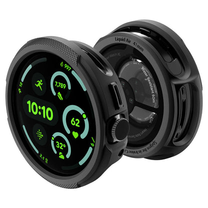 Θήκη Spigen Liquid Air για Google Pixel Watch 4 41mm, Μαύρο Ματ ACS09483