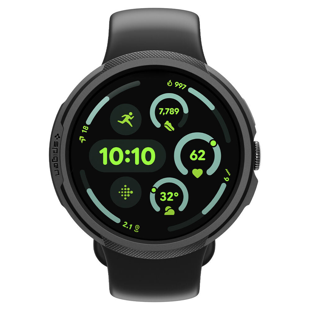 Θήκη Spigen Liquid Air για Google Pixel Watch 4 41mm, Μαύρο Ματ ACS09483