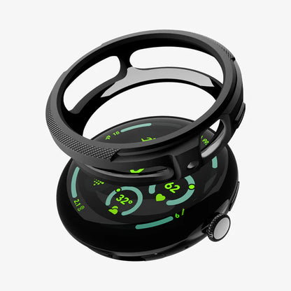 Θήκη Spigen Liquid Air για Google Pixel Watch 4 45mm, Μαύρο Ματ ACS11222