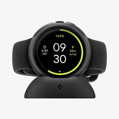 Θήκη Spigen Liquid Air για Google Pixel Watch 4 45mm, Μαύρο Ματ ACS11222