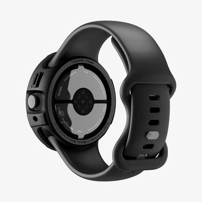 Θήκη Spigen Liquid Air για Google Pixel Watch 4 45mm, Μαύρο Ματ ACS11222