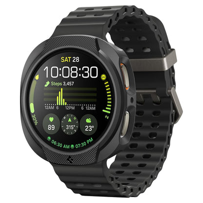 Θήκη Spigen Liquid Air για Samsung Galaxy Watch8 40mm, Ματ Μαύρη ACS09840