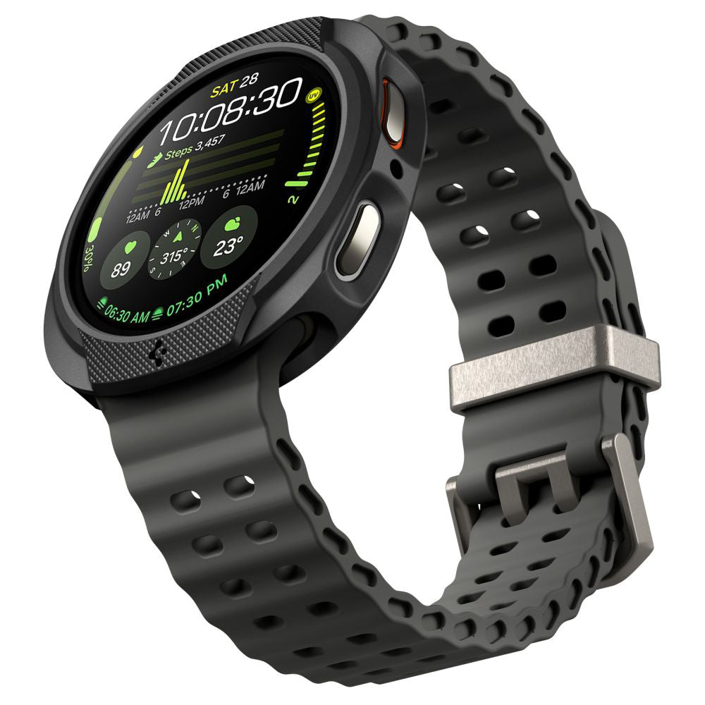 Θήκη Spigen Liquid Air για Samsung Galaxy Watch8 40mm, Ματ Μαύρη ACS09840