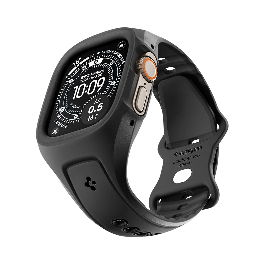 Θήκη Spigen Liquid Air Pro για Apple Watch Ultra Series, Μαύρη ACS05463